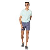 AC&Co/Altınyıldız Classics Standart Fit Normal Kesim Cepli Hızlı Kuruyan Desenli Deniz Şortu, Renk Lacivert, Beden L