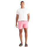 AC&Co/Altınyıldız Classics Standart Fit Normal Kesim Cepli Hızlı Kuruyan Desenli Deniz Şortu, Renk Pembe, Beden S