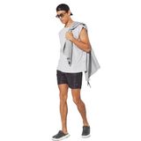 AC&Co/Altınyıldız Classics Standart Fit Normal Kesim Cepli Hızlı Kuruyan Desenli Deniz Şortu, Renk Siyah, Beden S