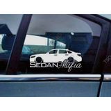 Accord 10th gen Kelebek Cam Araba oto Sticker 19 cm 2 Adet