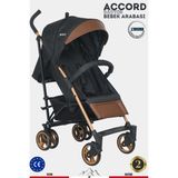 Accord Baston Bebek Arabası Kahve - Kahverengi