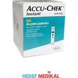 Accu-Chek Instant 50'li Kan Şekeri Ölçüm Çubuğu, Roche Strip, Glukoz Takip Çözümü - Seçenek
