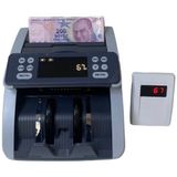Accucon V1 Gri Para Sayma Makinesi Sahte Tespitli Hızlı Sayım Özelliği ile Ekonomik Kullanım