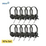 Accutone Ze-Ub101 Usb Duo Kulaklık 10'Lu Set