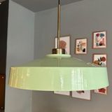 Açe Tekli Ince Eskitme Başlık Avize Retro Sarkıt Ofis Showroom Salon Mutfak Avizeleri - Mint