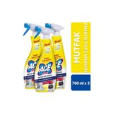 Ace Ultra Köpük Çamaşır Susuz Mutfak 700 ml x 3