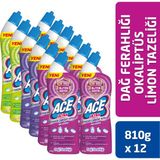 Ace Ultra Yoğun Kıvamlı Çamaşır Suyu Fırsat Paketi (X12) - 810 ml