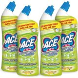 Ace Ultra Yoğun Kıvamlı Çamaşır Suyu Limon Tazeliği 810 Gram x 4 Adet - 3,25 lt
