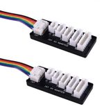 ACEIRMC RC Ürün JST-XH-2-6S Lipo Pil Şarj Denge Tahtası, JST XH Board Denge Genişletme Şarj Cihazı Adaptörü gor RC 6S LiPo Pil Şarjı (2 adet)