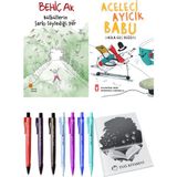 Aceleci Ayıcık Babu Asla Geç Değil ve Bülbüllerin Şarkı Söylediği Yer 2'li Set - Kalem