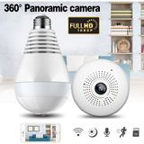 Acenter Ip-28 Ampul Şeklinde 360 Derece Panoramik Wifi Ağ Ip Kamera