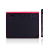 Acepen AP604 Kırmızı 6x4" 8192 seviye basınç Çizim Grafik Tablet