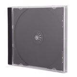 AcePlus Premium Tek Disk Mücevher Kılıfları Siyah 10,4 mm Standart Kalınlık ve Monte Tepsi (10'lu Paket)