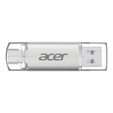 Acer 256Gb Usb 3.2 Ut300-256Gb Usb-A+Usb-C Çift Taraflı Metal Flash Bellek (Kdo)