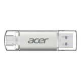 Acer 32gb Usb 3.2 Ut300-32gb Usb-a+usb-c Çift Taraflı Metal Flash Bellek