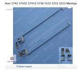 Acer Aspire 5742 5742G 5741G 5736 5552 5252 5253 5551 Menteşe Takımı