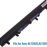 Acer Aspire E1-432P Laptop Batarya Pil
