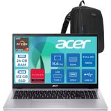 Acer Aspire Go AG15-41 Amd Ryzen 7 7735HS 24GB 512GB SSD Freedos Amd Radeon Graphics 15.6'' Fullhd (1920X1080) Taşınabilir Bilgisayar NXJ7FEY002F05 + Zetta Çanta - 512 GB - 24 GB