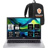 Acer Aspire Go I7 13620H 32GB Ram 1tb SSD 15.6" Fhd Freedos NXJ4GEY002P318 Notebook + Per4 Çanta - 1 TB - 32 GB