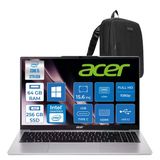 Acer Aspire Lite Al15-71P-536Q Intel Core I5 12450H 64Gb 256Gb Ssd Windows 11 Home 15.6'' Fullhd (1920 X 1080) Laptop Nxj7jey001h26 + Zetta Çanta