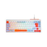 Acer eMachines EAK810 Bej-Mavi-Turuncu TKL Membrane Switch Kablolu Oyuncu Klavyesi