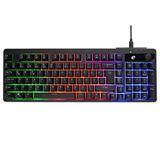 ACER eMachines, EAK860, Siyah, USB Kablolu, Rainbow Backlight, Membran Tuşlar, Türkçe Q, 100 Tuşlu, Gaming Klavye