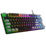 Acer eMachines EAK87 Gri/Siyah USB RGB Backlight RED SWITCH Mekanik Q 87 Tuşlu TKL Gaming Klavye