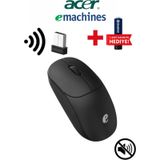 Acer Emachines Eam080 Usb Beyaz 2.4ghz Kablosuz Mouse Diğer altin-siyah