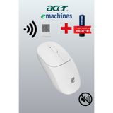 ACER eMachines Sessiz Kablosuz Mouse – USB Alıcılı, Pil Hediyeli, Ev ve Ofis için – EAM080