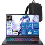 Acer Nitro 18 Aı Amd AN18-AMD Ryzen™ Aı 9 365 24GB Ddr5 1tb SSD 8GB/RTX5060 115W 18" Qhd+ 2560 x 1600 165 Hz IPS Freedos Gaming Bilgisayar. NHQYHEY001F03+ZETTAÇANTA - 1 TB - 24 GB