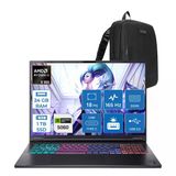 Acer Nitro 18 AI AMD AN18-AMD Ryzen™ AI 9 365 24GB DDR5 1TB SSD 8GB/RTX5060 115W 18" QHD+ 2560 x 1600 165 Hz IPS Freedos Gaming Bilgisayar. NHQYHEY001F03+ZettaÇanta