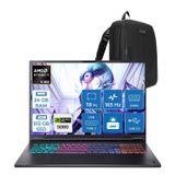 Acer Nitro 18 AI AMD AN18-AMD Ryzen™ AI 9 365 24GB DDR5 512GB SSD 8GB/RTX5060 115W 18" QHD+ 2560 x 1600 165 Hz IPS Freedos Gaming Bilgisayar. NHQYHEY001F02+ZettaÇanta