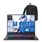 Acer Nitro 18 AI AMD AN18-AMD Ryzen™ AI 9 365 24GB DDR5 512GB SSD 8GB/RTX5060 115W 18" QHD+ 2560 x 1600 165 Hz IPS Win11Pro Gaming Bilgisayar. NHQYHEY001P02+ZettaÇanta