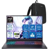 Acer Nitro 18 Aı Amd AN18-AMD Ryzen™ Aı 9 365 80GB Ddr5 1tb SSD 8GB/RTX5060 115W 18" Qhd+ 2560 x 1600 165 Hz IPS Freedos Gaming Bilgisayar. NHQYHEY001F23+ZETTAÇANTA - 1 TB - 80 GB