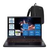 Acer Nitro V 15 ANV15-52 Intel Core i7 13620H 40GB 256GB SSD NVIDIA GeForce RTX5060 8GB 75W Freedos 15.6" FHD(1920 x 1080) IPS 165HZ Taşınabilir Bilgisayar NHQZ8EY002F21 + Zetta Çanta