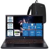 Acer Nitro V 15 ANV15-52 Intel Core i7 13620H 8GB 1TB SSD NVIDIA GeForce RTX5060 8GB 75W Windows 11 Pro 15.6" FHD(1920 x 1080) IPS 165HZ Taşınabilir Bilgisayar NHQZ8EY002P03 + Zetta Çanta