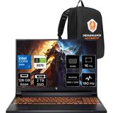 Acer Nitro V 16 Core 7 240H RTX 5070 8GB Gaming Laptop 128GB RAM 2TB SSD 16" FHD+ 180Hz FreeDOS + Per4 Çanta NHQZREY002P349 - 2 TB - 128 GB