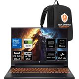 Acer Nitro V 16 Core 7 240H RTX 5070 8GB Gaming Laptop 24GB RAM 4TB SSD 16" FHD+ 180Hz FreeDOS + Per4 Çanta NHQZREY002P315 - 4 TB - 24 GB