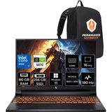 Acer Nitro V 16 Core 7 240H RTX 5070 8GB Gaming Laptop 80GB RAM 256GB SSD 16" FHD+ 180Hz Win11 Home + Per4 Çanta NHQZREY002P386 - 256 GB - 80 GB