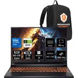 Acer Nitro V 16 Core 7 240H RTX 5070 8GB Gaming Laptop 80GB RAM 2TB SSD 16" FHD+ 180Hz Win11 Pro + Per4 Çanta NHQZREY002P439 - 2 TB - 80 GB
