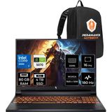 Acer Nitro V 16 Core 7 240H RTX 5070 8GB Gaming Laptop 80GB RAM 4TB SSD 16" FHD+ 180Hz FreeDOS + Per4 Çanta NHQZREY002P340 - 4 TB - 80 GB