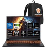 Acer Nitro V 16 Core 7 240H RTX 5070 8GB Gaming Laptop 80GB RAM 4TB SSD 16" FHD+ 180Hz Win11 Pro + Per4 Çanta NHQZREY002P440 - 4 TB - 80 GB