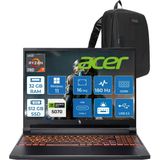 Acer Nitro V 16S Aı Amd Ryzen™ 7 260 32Gb Ddr5 512Gb Ssd 8Gb/Rtx5070 95W 16"Qhd+ 2560X1600 180Hz Ips Wın11pro Gaming Bilgisayar. Nhqyyey001p07+Zet