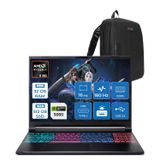 Acer Nitro V 16S AI AN16S AMD Ryzen™ AI 9 365 32GB DDR5 512GB SSD 8GB/RTX5060 115W 16"QHD+ 2560X1600 180Hz IPS Freedos Gaming Bilgisayar. NHQXUEY001F07+ZettaÇanta