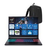 Acer Nitro V 16S Aı An16s Amd Ryzen™ Aı 9 365 96Gb Ddr5 1Tb Ssd 8Gb/Rtx5060 115W 16"Qhd+ 2560X1600 180Hz Ips Wın11home Gaming Bilgisayar. Nhqxuey001h28+Zettaçanta