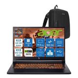 Acer Nitro V17 ANV17 Aı Amd Ryzen™ 7 260 48GB Ddr5 512GB SSD 8GB/RTX5070 85W 17.3"wqxga 2560X1440 165Hz IPS WIN11PRO Gaming Bilgisayar. NHQZKEY001P12+ZETTAÇANTA