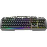 Acer Okw213 Gri Rgb Rainbow Backlit Gaming Keyboard Rainbow Kablolu Klavye Kablo Uzunluğu 1,5 Metre