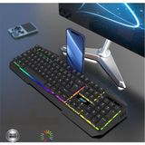 Acer Okw213 Siyah Rgb Rainbow Backlit Gaming Keyboard Rainbow (Kablo Uzunluğu 1,5Mt)