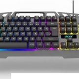 Acer Okw213 Siyah Rgb Rainbow Backlit Gaming Keyboard Rainbow Kablolu Klavye Kablo Uzunluğu 1,5 Metre