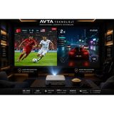 Acer PD1800 1000 Lumen 4K UHD LED Projeksiyon Cihazı - Beyaz